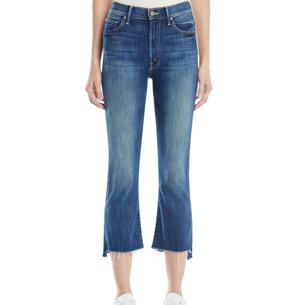 Mother denim- Insider crop step frey